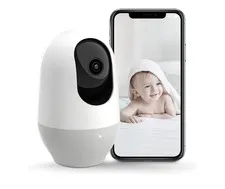 Nooie Baby Monitor Security Cam Full HD Indoor Wi-Fi Smart 360° Pan