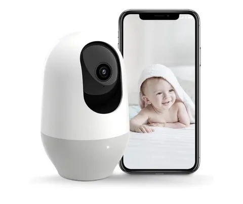 Nooie Baby Monitor Security Cam Full HD Indoor Wi-Fi Smart 360° Pan