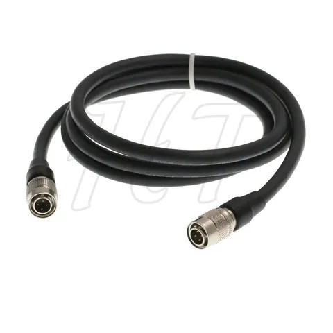 1M BDS Male 4Pin To 4Pin Hirose Power Cable For Sound Devices MixPre Zoom