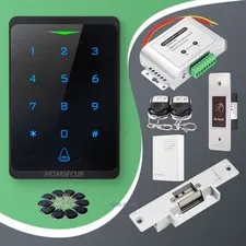 HOMSECUR Weatherproof WIFI RFID Access Control Set Lock APP Unlock