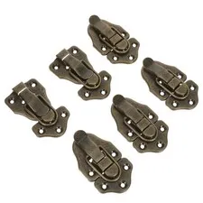 6 Pcs Box Latches and Catches Tool Hardware for Boxes Toggle Hasp