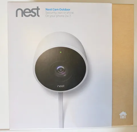 New Google NEST Cam Outdoor Security Camera NC2100ES - New in Open Box