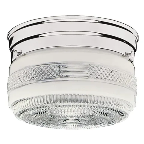 Design House 501999 Traditional 2-Light ‎9"L x 9"W x 5"H, Polished Chrome