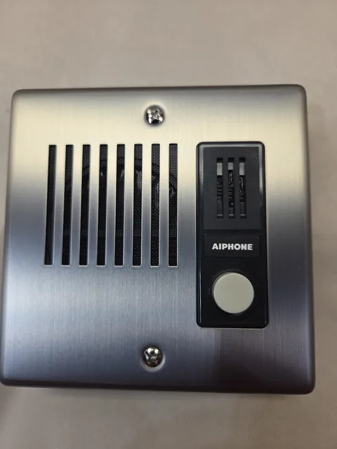 Aiphone LE-DA Flush Mount Audio Intercom - Stainless Steel