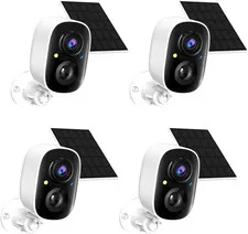 2K FHD Solar Powered Security Cameras Wireless Outdoor,Wifi Wireless Cameras,Out