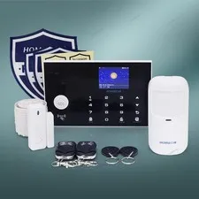 HOMSECUR Wireless&Wired 4G/3G/GSM WIFI Home Security Alarm System+Touch Panel