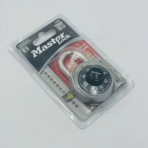 MASTER LOCK 1500D 3 Digit Combination Lock Padlock