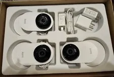 Kami Mini Indoor Security Cameras Family Pack - 3 in 1 Face detection 1080p