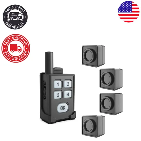 Long Range Portable Motion Alarm - Essential Security for Outdoor Adventures