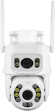 ICSEE Wifi Camera Security 6MP Dual Lens Wireless PTZ Waterproof Human Detection