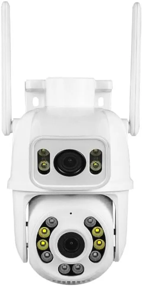 ICSEE Wifi Camera Security 6MP Dual Lens Wireless PTZ Waterproof Human Detection