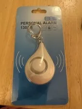 New In Packages Personal Alarm 130DB White Be Safe Ladies