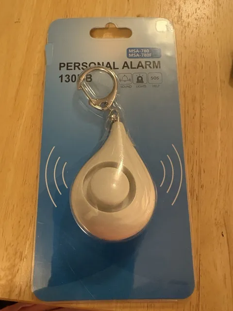 New In Packages Personal Alarm 130DB White Be Safe Ladies