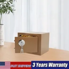 Mini Safe Box, Coin operated Security Box with Mechanical Keys Q235 Steel