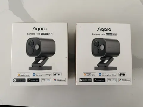 2 pack - Aqara Camera Hub G5 Pro WiFi With Full Color Night Vision - Grey In Box