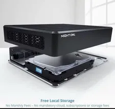 Night Owl DVR-BTD2-8 Security Camera System Hub 8-Channel DVR-BTD2-81-VT3 TESTED