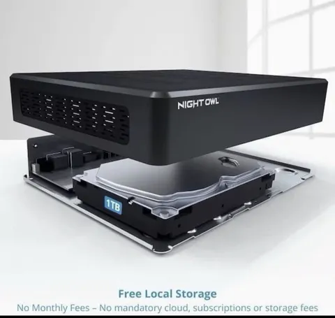 Night Owl DVR-BTD2-8 Security Camera System Hub 8-Channel DVR-BTD2-81-VT3 TESTED