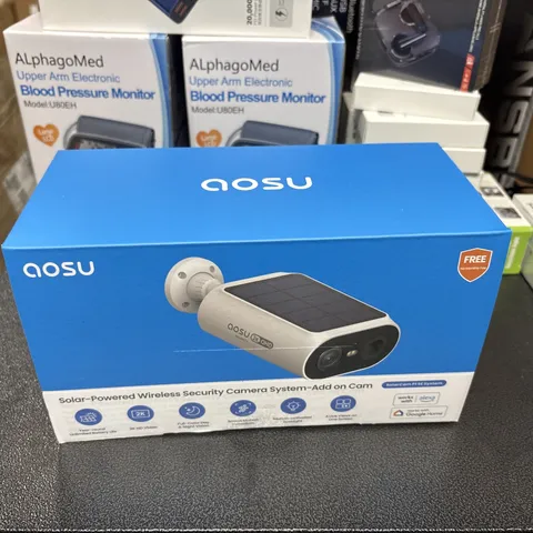 Aosu Solar Powered Wireless Security Camera System Add On Cam Solar Cam P1 Se