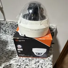 Hanwha Vision HCV-7070RA Analog HD Dome Camera White 1080p Wired Indoor/Outdoor