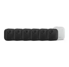 Blink Outdoor 4 XR 6 Pack Security Cameras Black