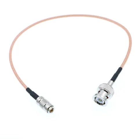 DIN 1.0 2.3 Mini BNC to BNC Male HD SDI 6G Double Shield Cable for Blackmagic Hy