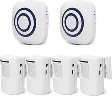 Long Range Wireless Driveway Alarm- Security Driveway Alert, Motion Detector Dri