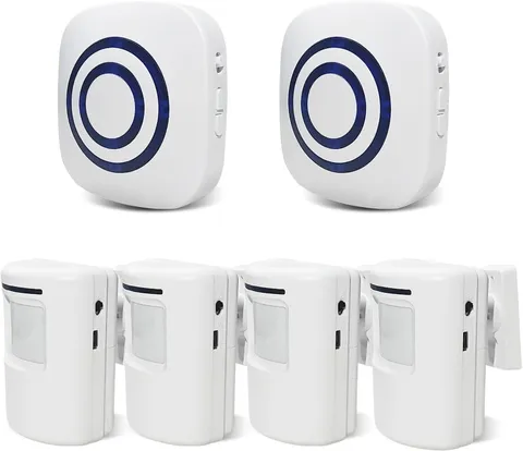 Long Range Wireless Driveway Alarm- Security Driveway Alert, Motion Detector Dri