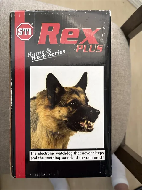 STI Rex Plus Electronic Watchdog ED-50 Sound Activated Alarm Tested Works