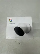 Google Nest Cam Battery 1080p Wireless Wi‑Fi Indoor/Outdoor Weatherproof White