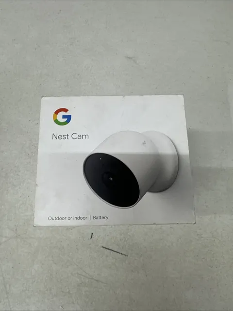 Google Nest Cam Battery 1080p Wireless Wi‑Fi Indoor/Outdoor Weatherproof White