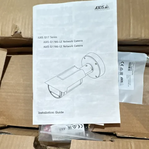 Axis AXIS Q1785-LE Wired IP/Network Camera with Installation Guide