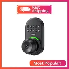 Keypad Smart Door Knob Lock, Yamiry Keyless Entry Digital Lock with Handle