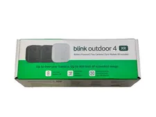 Blink Outdoor 4 XR 2 Camera Security System New Sealed Extended Range 400ft
