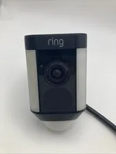 Ring - Spotlight Cam Plus Outdoor/Indoor 1080p Plug-In Surveillance Camera - ...