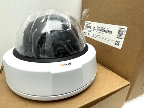 NEW AXIS Q3708-PVE NETWORK CAMERA 180 DEGREE PANORAMIC 15 MP 20 FPS FIXED DOME