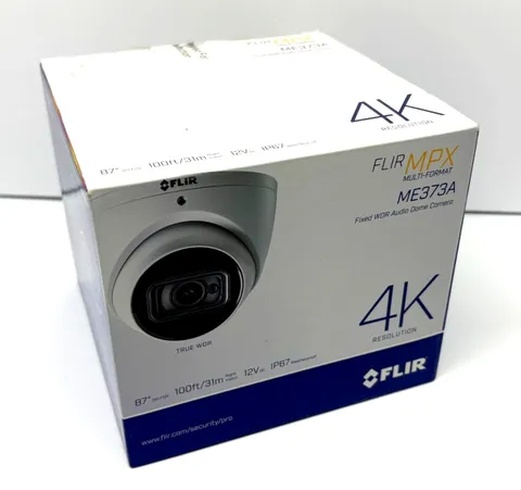 LOREX BY FLIR ME373A 4K 8MP MPX Ultra HD WDR Fixed Audio ANALOG Dome Camera NEW