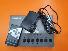 ⭐️⭐️⭐️⭐️⭐️ *UNTESTED* Lorex SHS-4QM Quad Processor Switcher for Security System