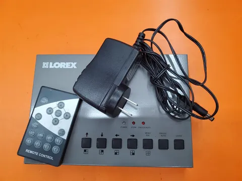 ⭐️⭐️⭐️⭐️⭐️ *UNTESTED* Lorex SHS-4QM Quad Processor Switcher for Security System