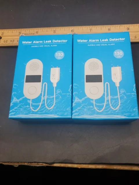 Water alarm leak detector - 2 Pack 