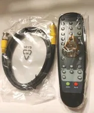 Q-See DVR Remote Control For QS408 with BNC to RCA Video Cable