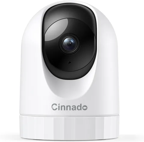 Cinnado Security Camera Indoor-2K 360° WiFi Cameras for Home Security，Pet/Dog/Ba