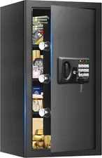 6.1 Cuft Large Fireproof Safe for Documents, Digital Security Personal Safety Bo