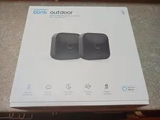 Blink Outdoor Wireless HD Smart Security 2 Camera System 1080p 3rd gen open box