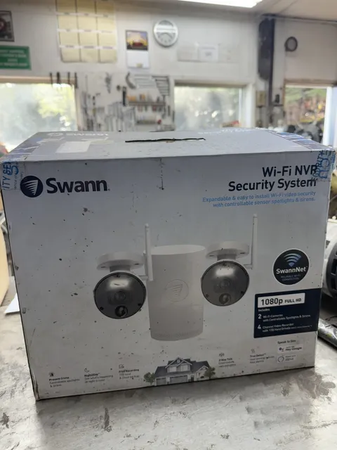 (NEW OPEN BOX) Swann 1080p Full HD Wi-Fi NVR Security System 2-Camera CCTV