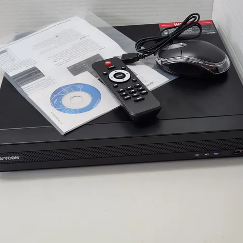Avycon 4 Channel 4K 8MP Security DVR 2TB Hard Drive H.265 w/ Remote & Mouse