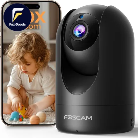 Home Security Camera R4S 4MP Wifi IP Camera Wireless Baby Monitor with AI Human
