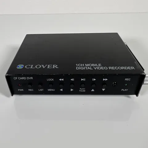 Clover 1CH 1 Channel Mobile Digital Video Recorder DVR - Black