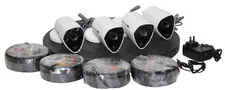 Lot of 4 Night Owl CM-PTHD30W-BU Bullet Security Cameras - Mint