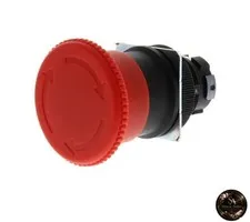 Omron A22E-M Non-illuminated control panel IP65 oil-resistant.
