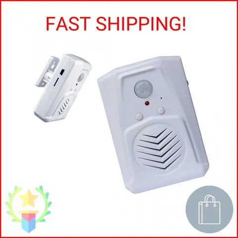 PIR Motion Sensor Activated Sound Player Speaker with USB Cable, Download Your o